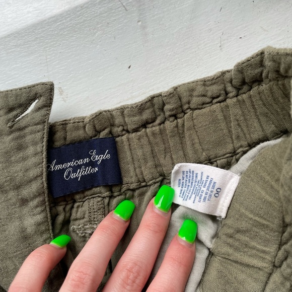 Army Green Shorts - Picture 4 of 4